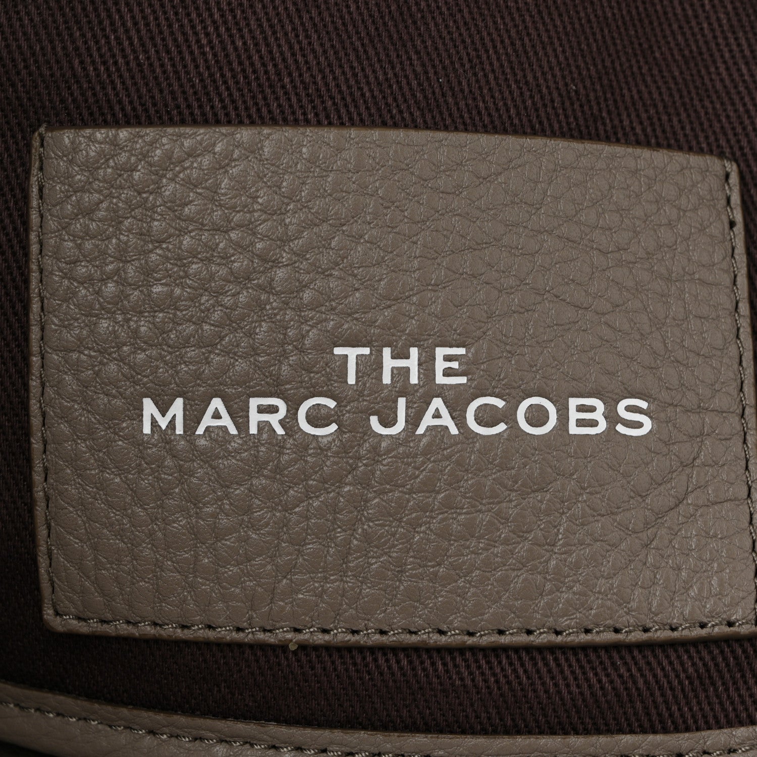 Marc Jacobs Grained Calfskin Medium The Tote Bag Cement 6 of 11