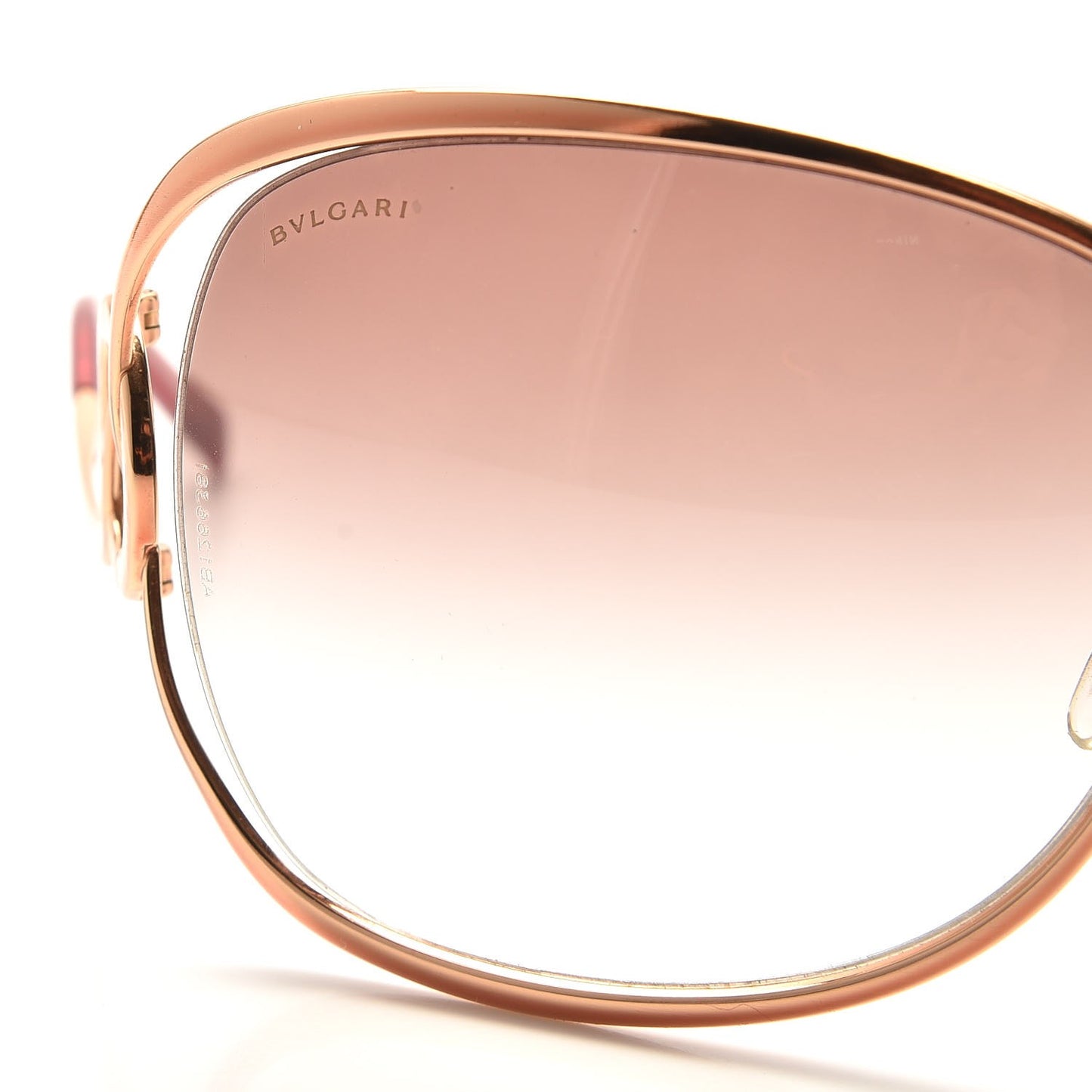 Oversized Sunglasses 6026 Rose Gold
