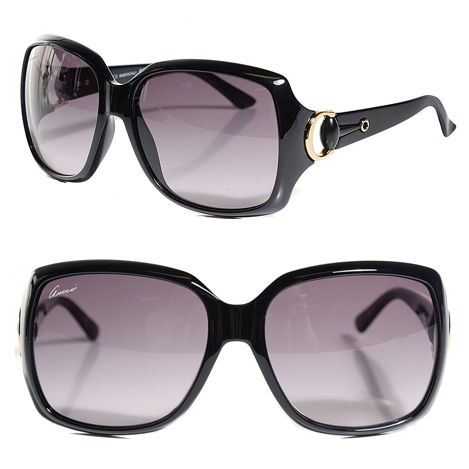 Gucci Horsebit Sunglasses 3609/S Black 1 of 4
