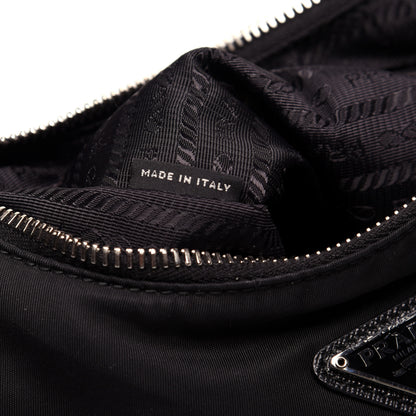 Prada Tessuto Nylon Mini Re-Edition 2000 Bag Black 9 of 12