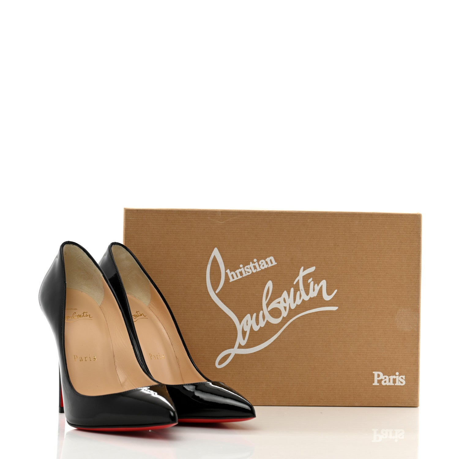 Christian Louboutin Patent Pigalle Follies 100 Pumps 35 Black 11 of 11