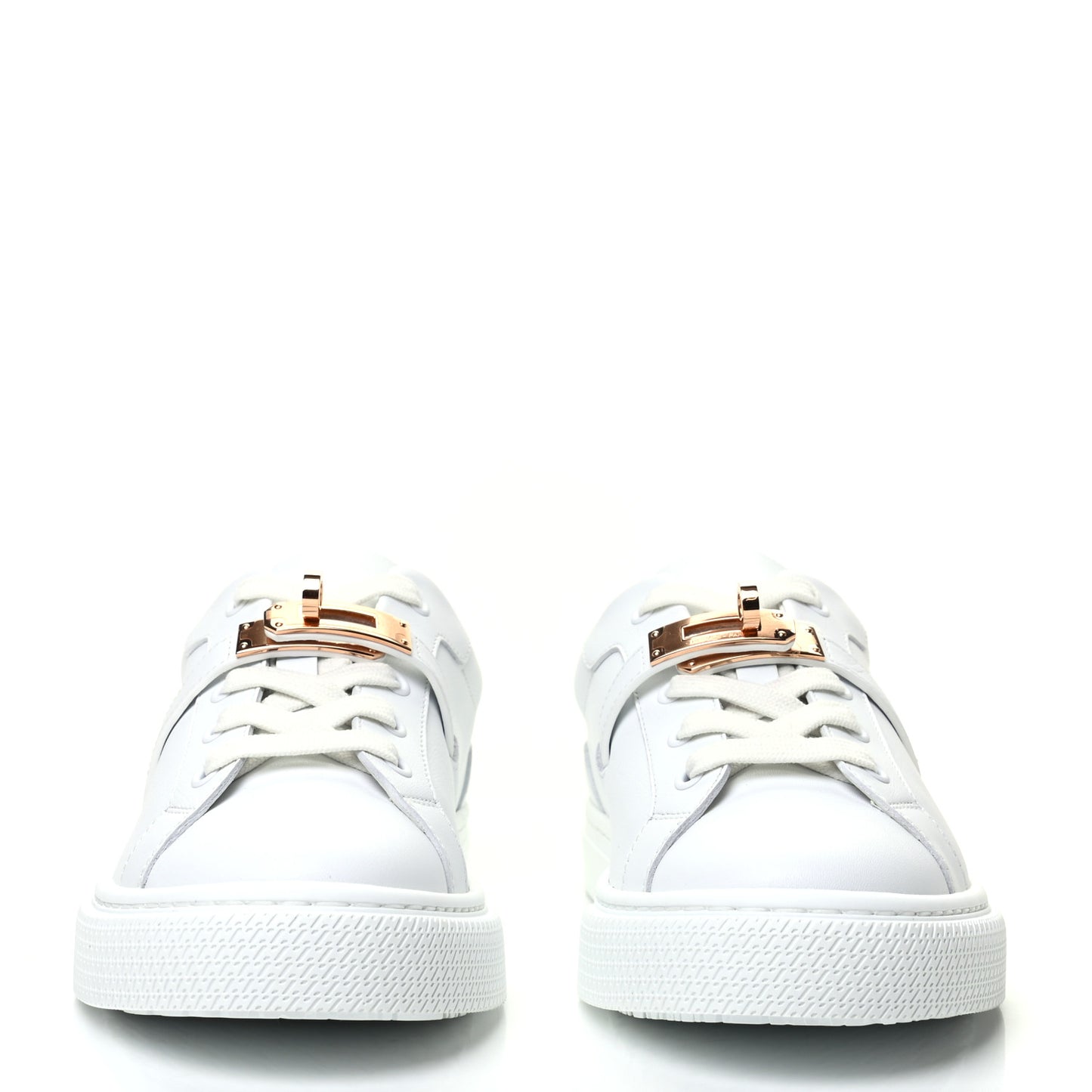 Calfskin Day Sneakers 36 White