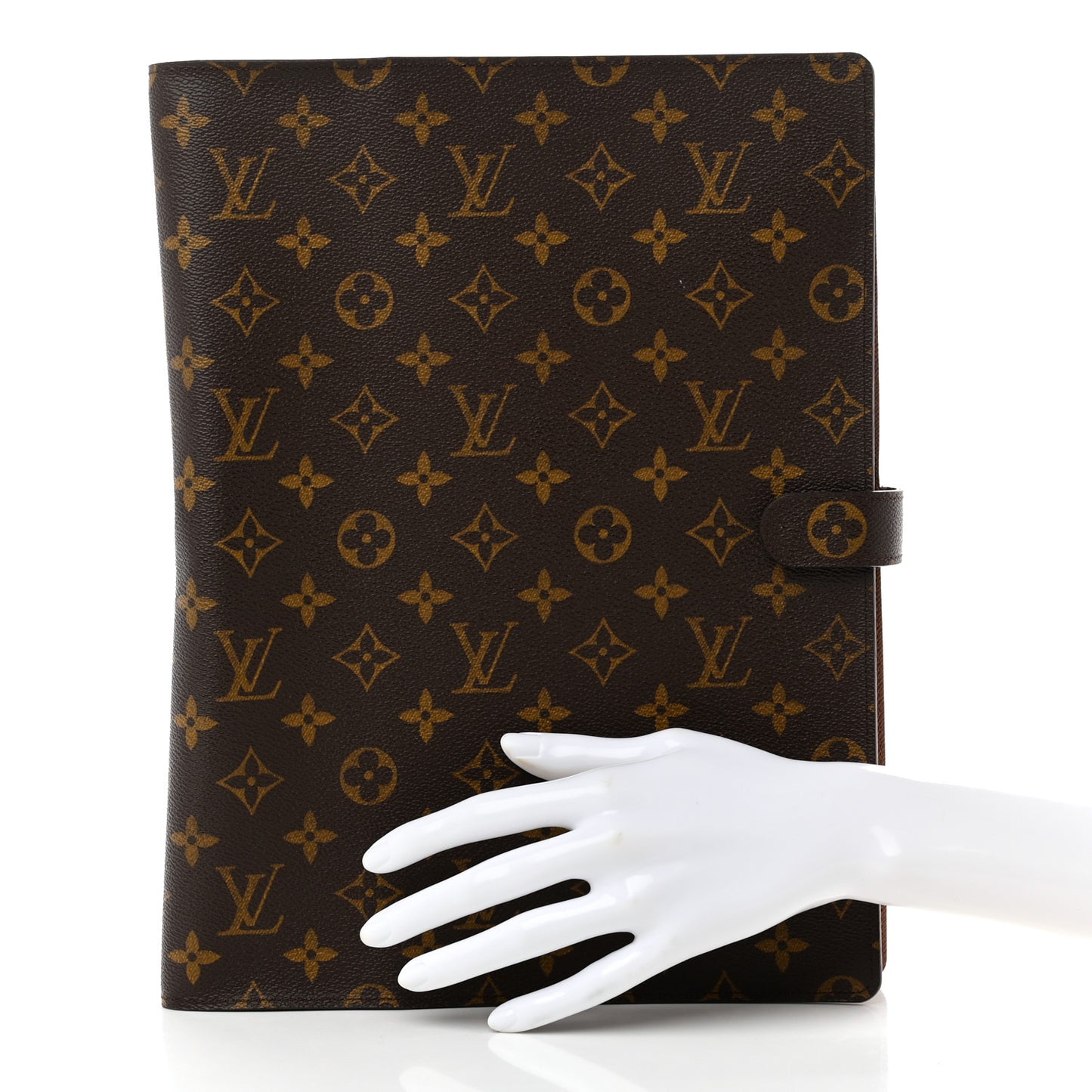 Monogram Large Desk Agenda Cover