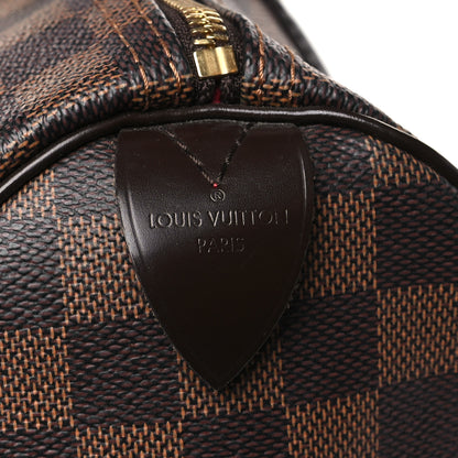 Louis Vuitton Damier Ebene Speedy 35 6 of 9