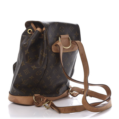 Louis Vuitton Monogram Montsouris MM Backpack 2 of 10