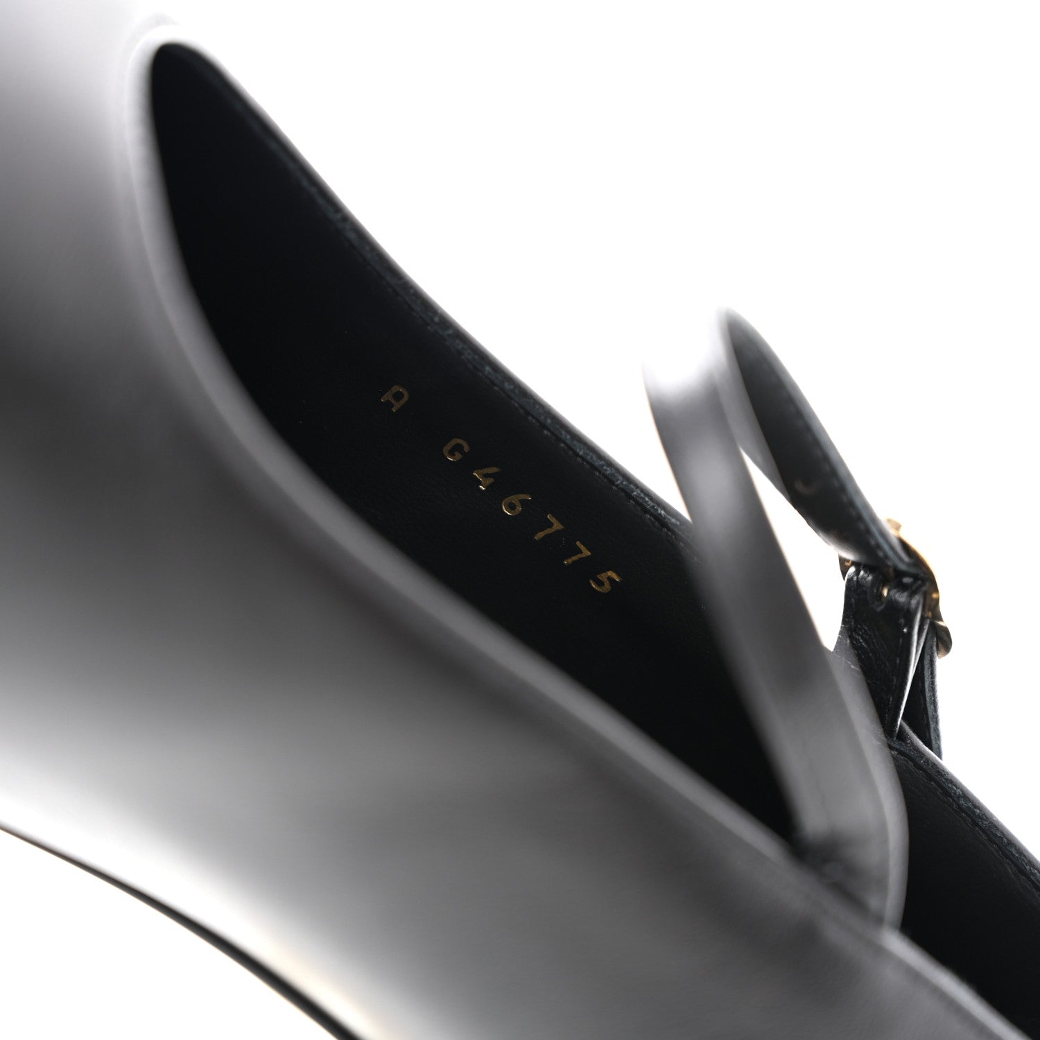 Chanel Lambskin Patent Cap Toe Pearl Ball Mary Janes 39 Black 8 of 10