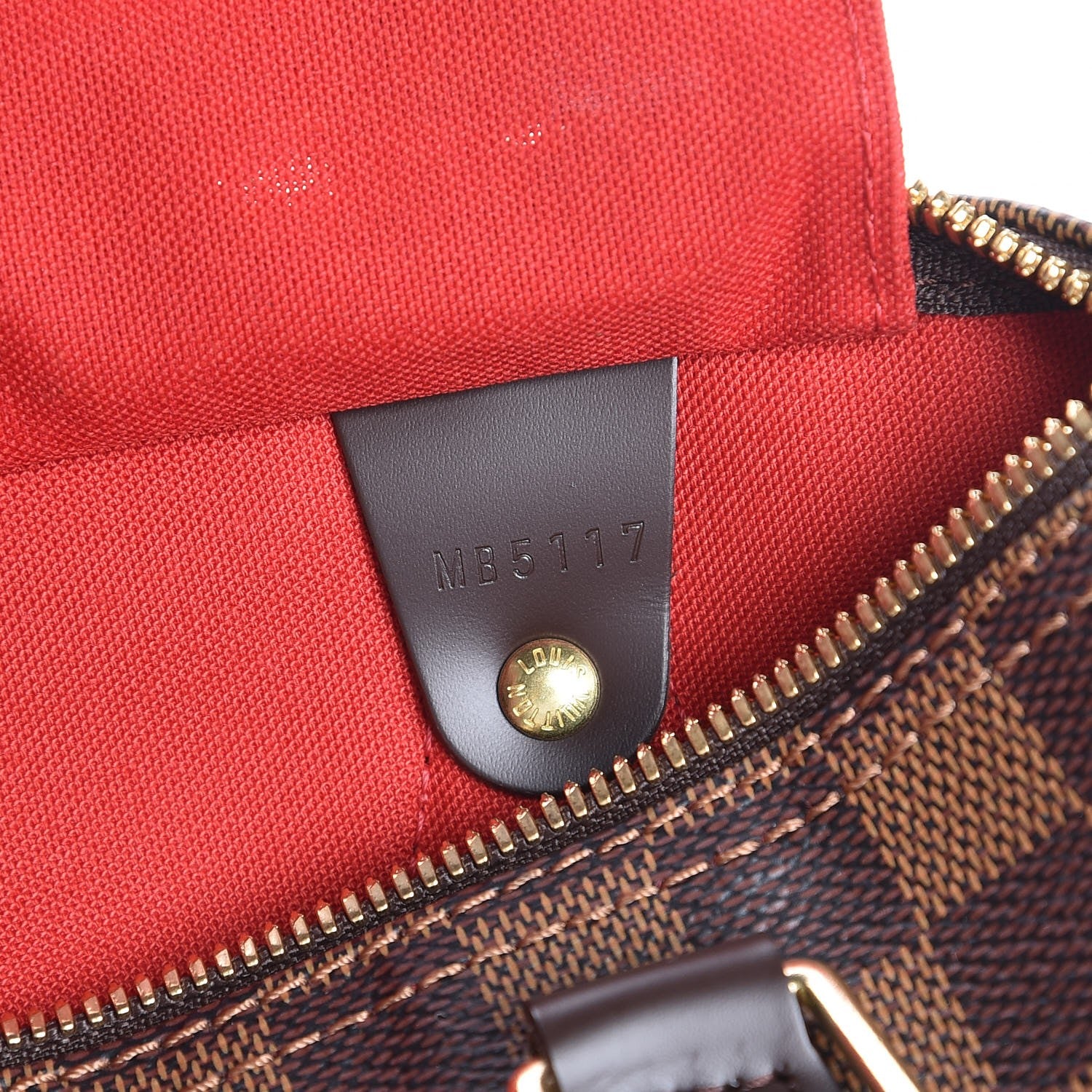 Louis Vuitton Damier Ebene Speedy Bandouliere 25 8 of 8