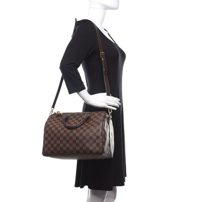 Louis Vuitton Damier Ebene Speedy Bandouliere 30 2 of 11