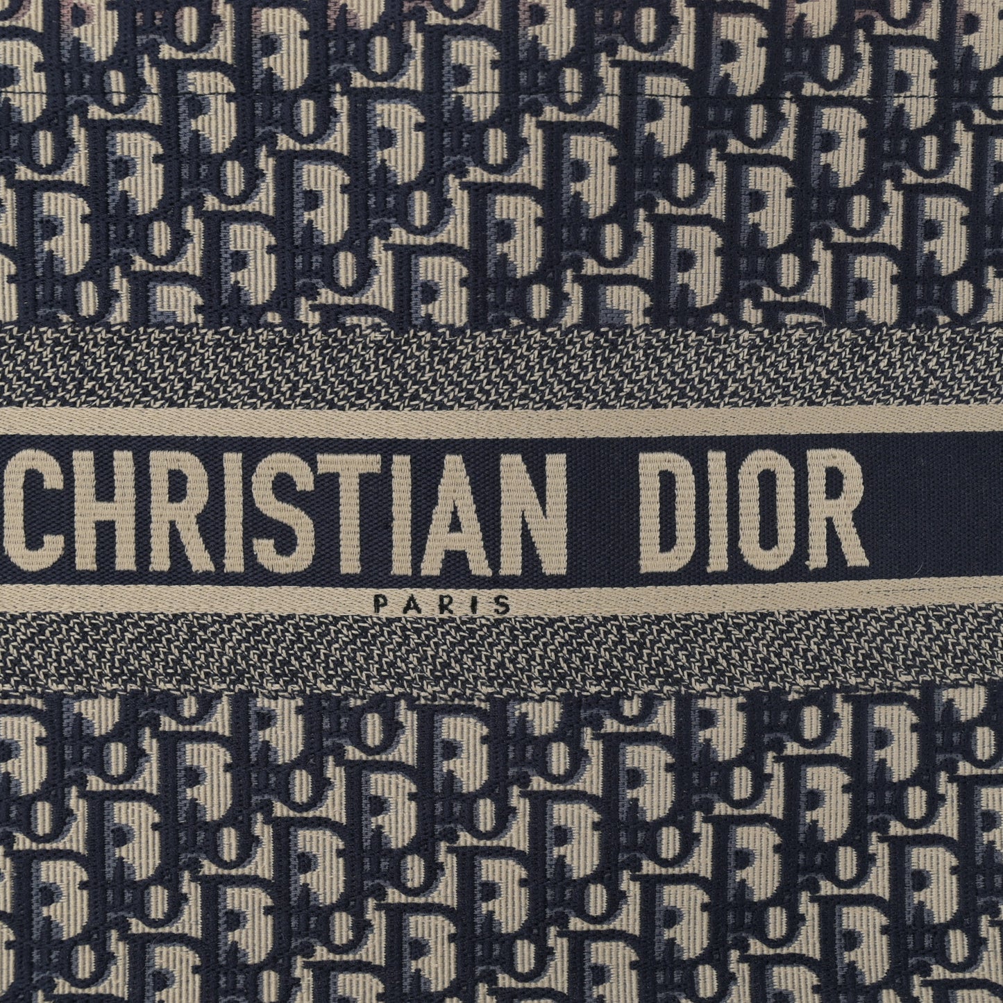 Oblique Medium Book Tote Blue Multicolor