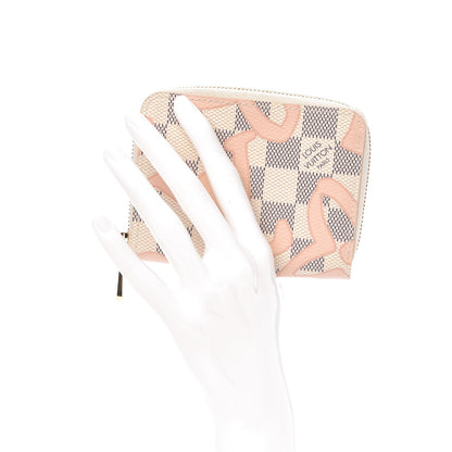 Louis Vuitton Damier Azur Tahitienne Zippy Coin Purse 2 of 7