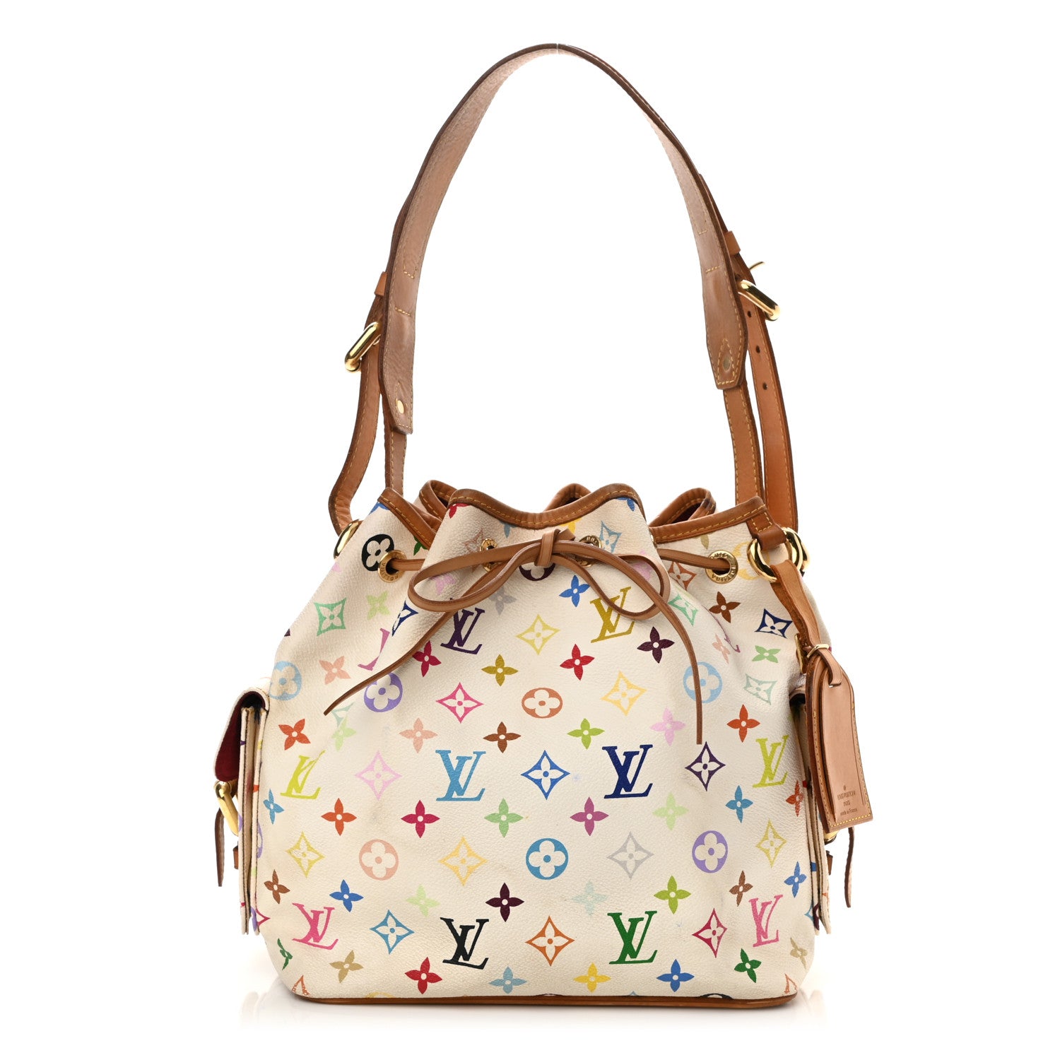 Louis Vuitton Monogram Multicolor Petit Noe White 1 of 11