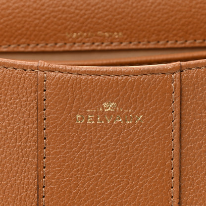 Delvaux Grained Calfskin Mini Brillant Satchel Natural 6 of 10