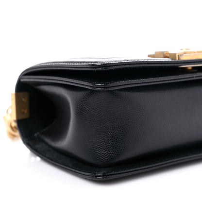 Chanel Caviar Quilted Small Boy Flap Black 8 of 11