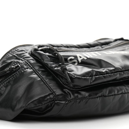 Saint Laurent Nylon Logo Nuxx Body Belt Bag Black 9 of 10