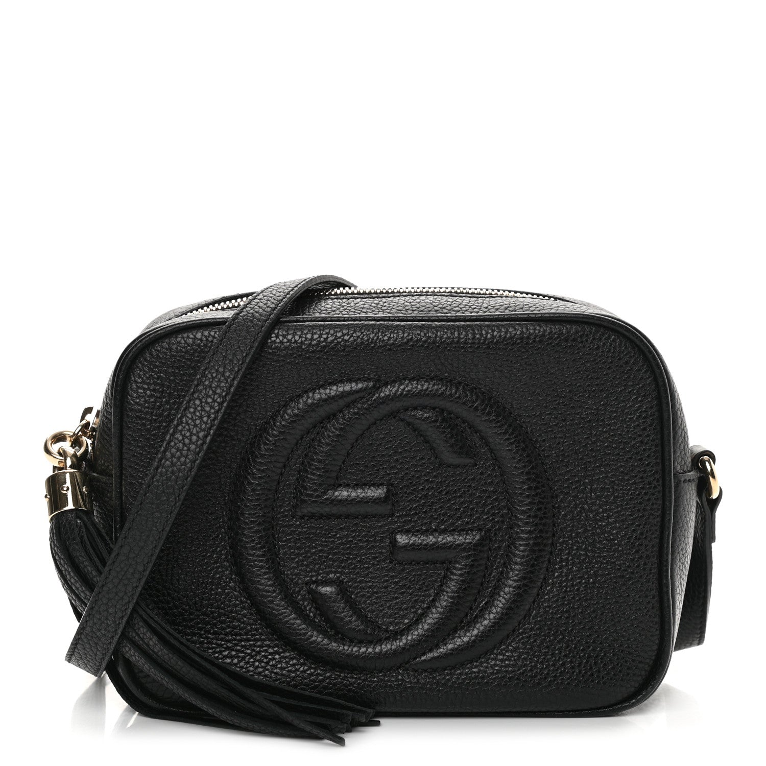 Gucci Pebbled Calfskin Small Soho Disco Bag Black 1 of 10