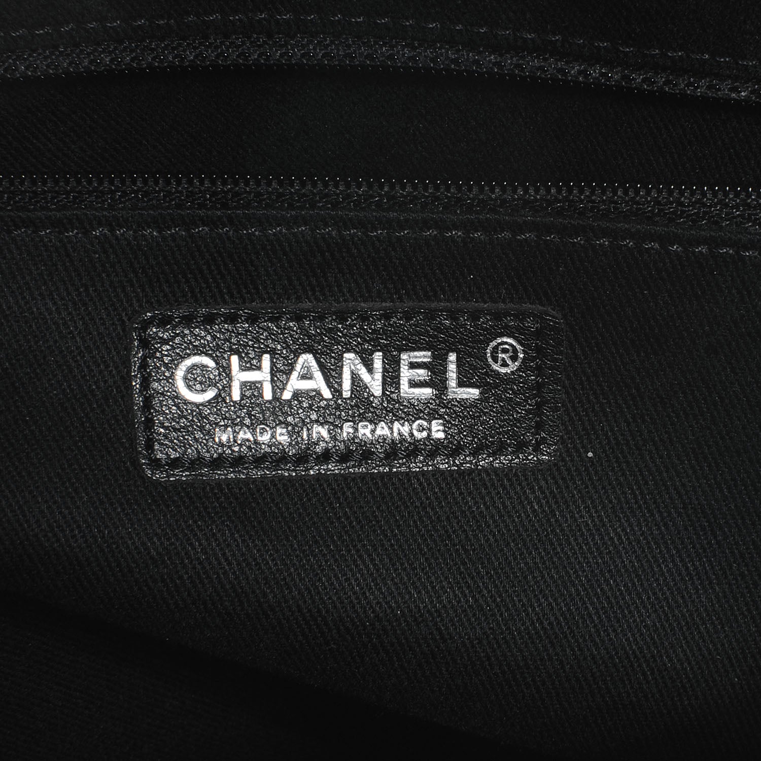 Chanel Calfskin Quilted In the Business Tote Black 6 of 7
