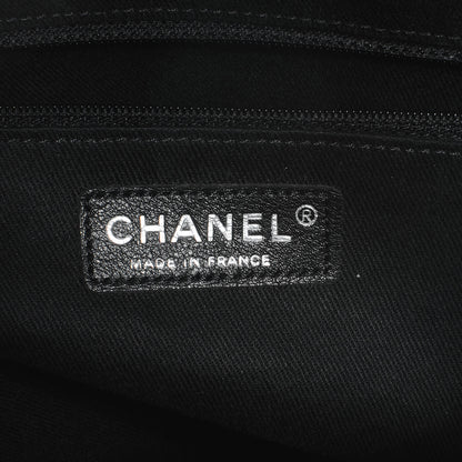Chanel Calfskin Quilted In the Business Tote Black 6 of 7