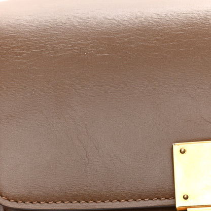 Celine Box Calfskin Small Classic Box Flap Bag Camel 12 of 15