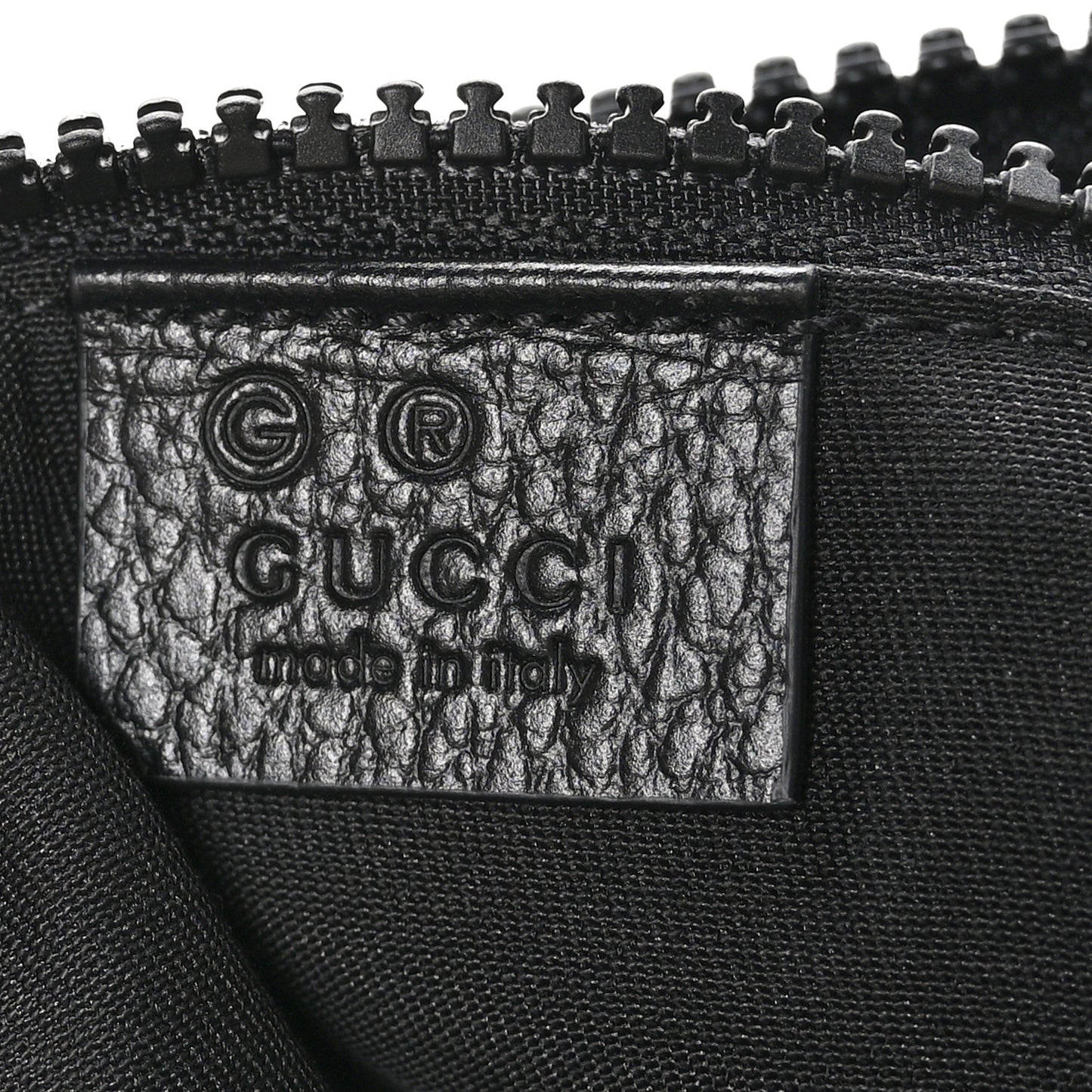 Nylon Monogram Small Flat Messenger Bag Black
