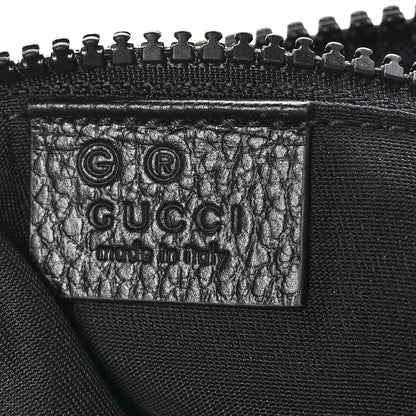Gucci Nylon Monogram Small Flat Messenger Bag Black 7 of 10