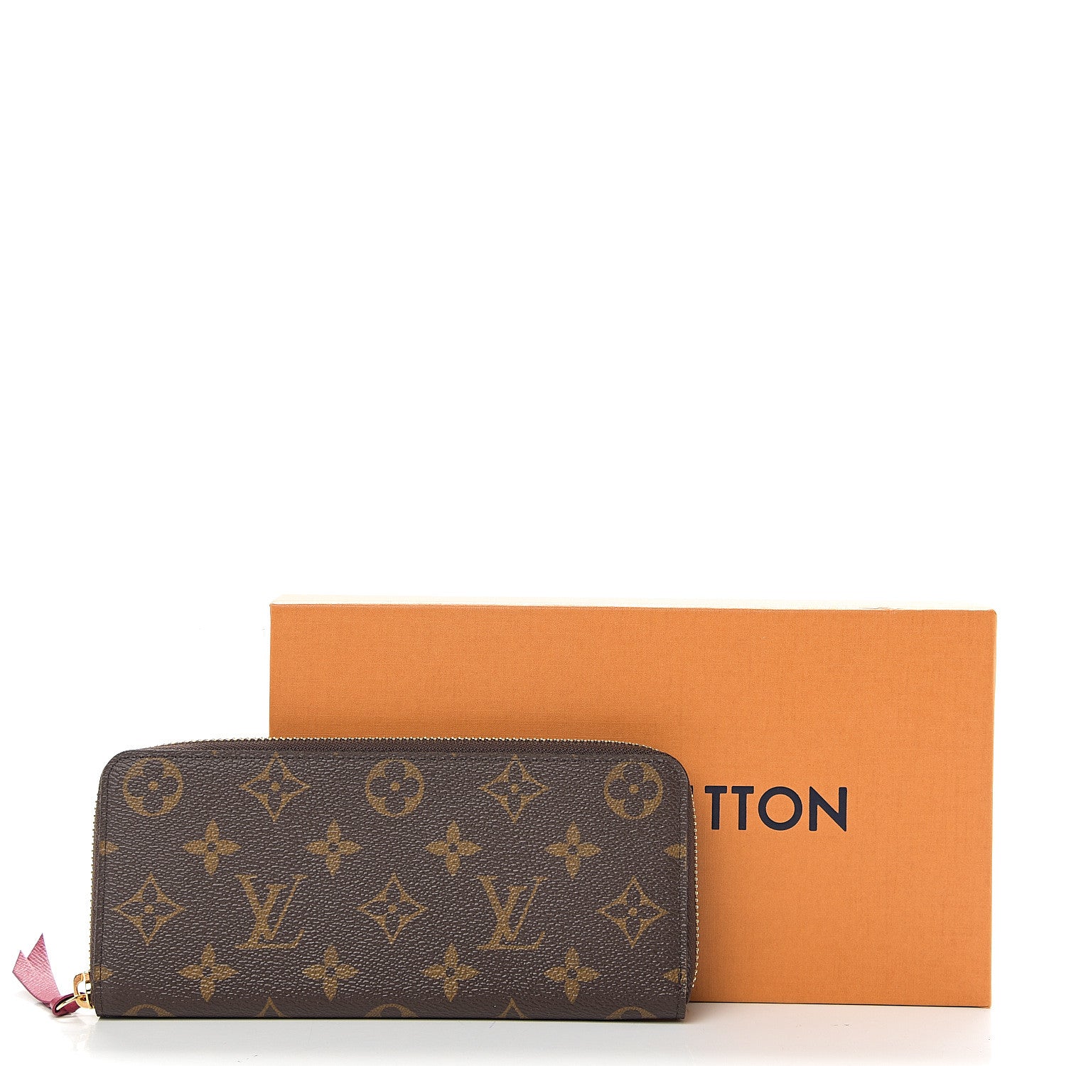 Louis Vuitton Monogram Clemence Wallet Fuchsia 6 of 6