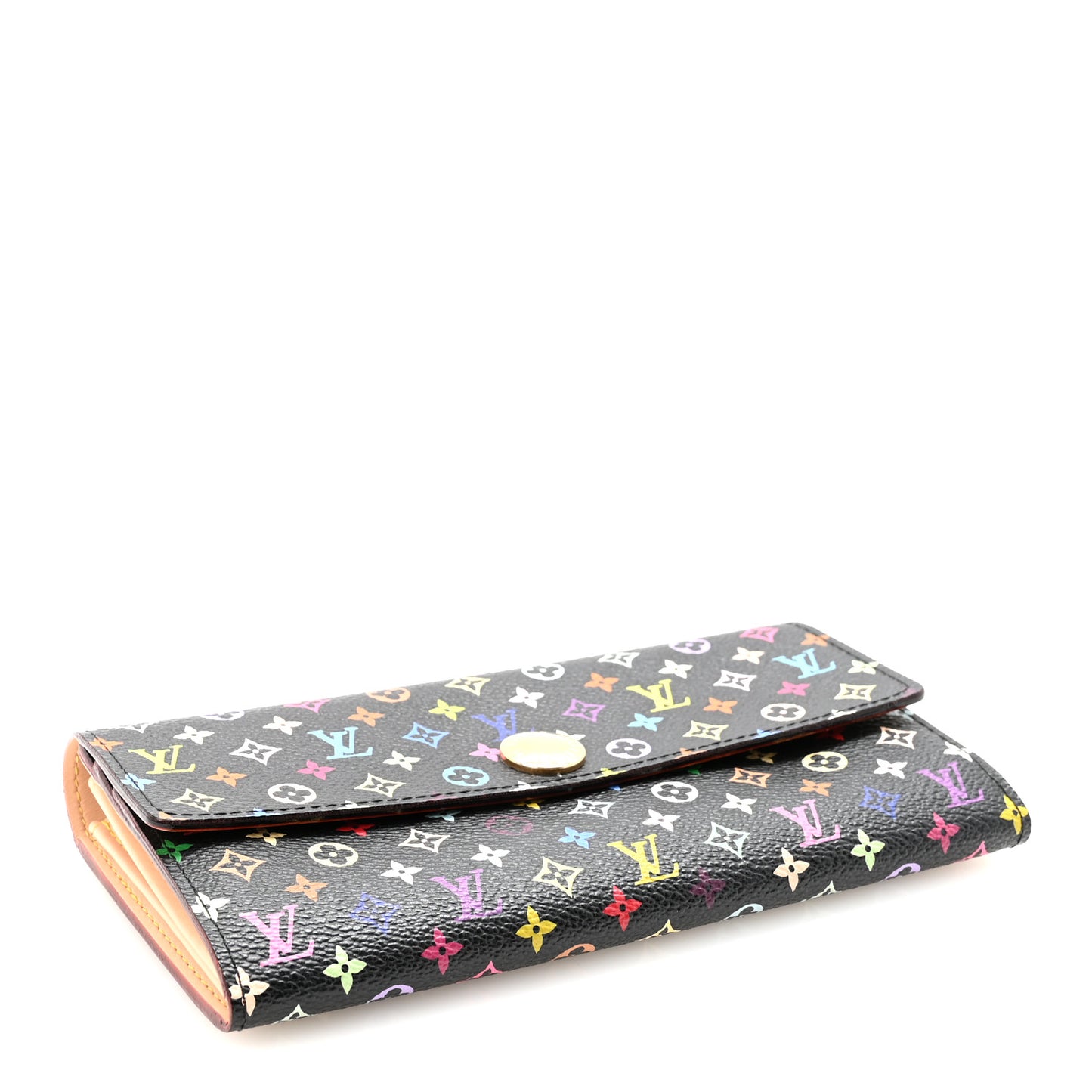 Monogram Multicolor Sarah Wallet Black