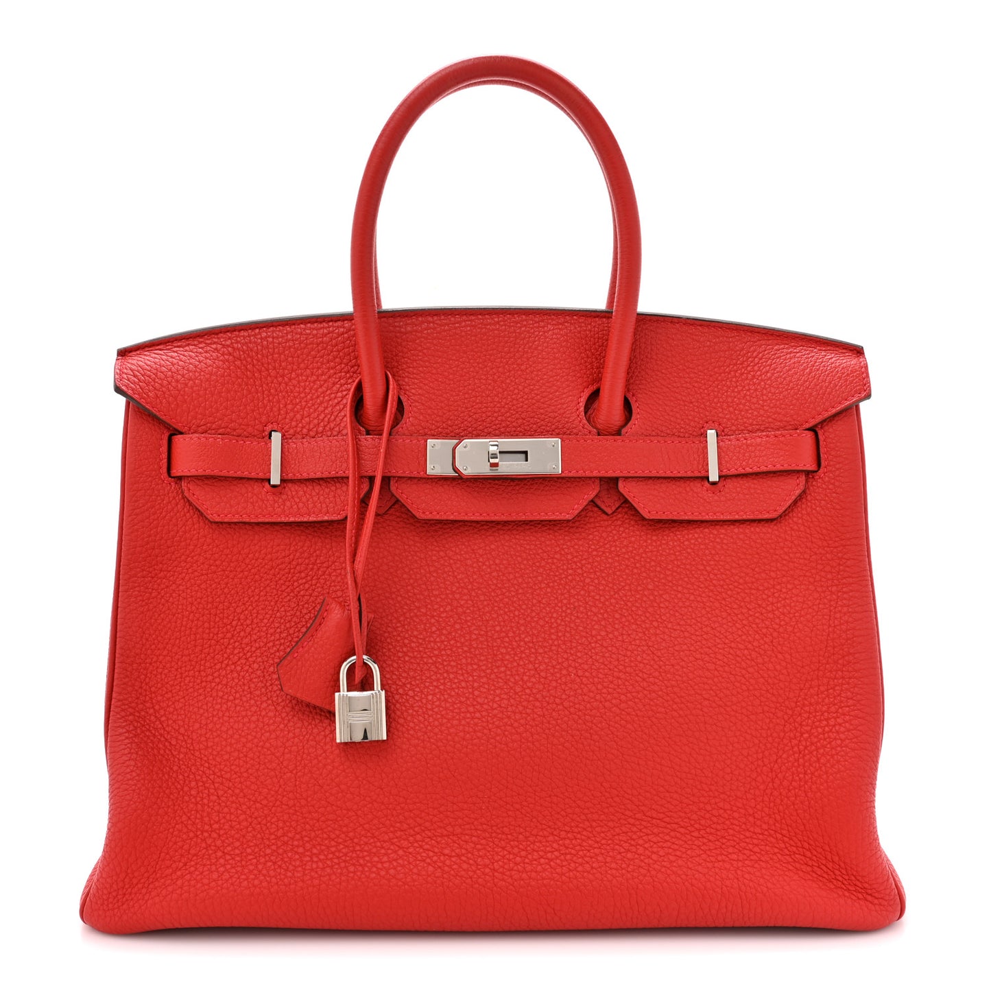 Togo Birkin 35 Rouge Casaque