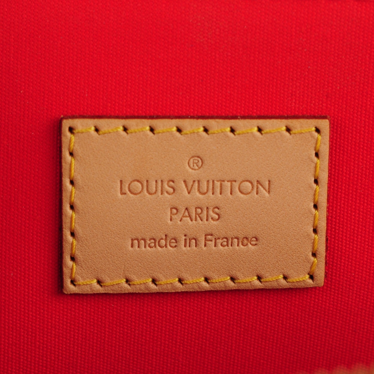 Louis Vuitton Vernis Alma PM Rouge Grenadine 6 of 7