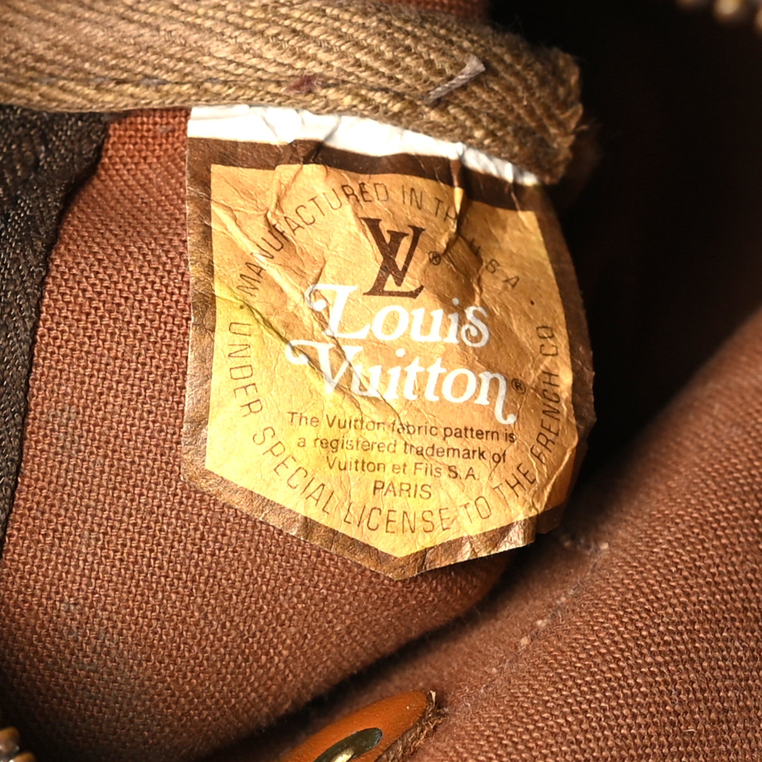 Louis Vuitton Monogram French Company Speedy 30 6 of 11