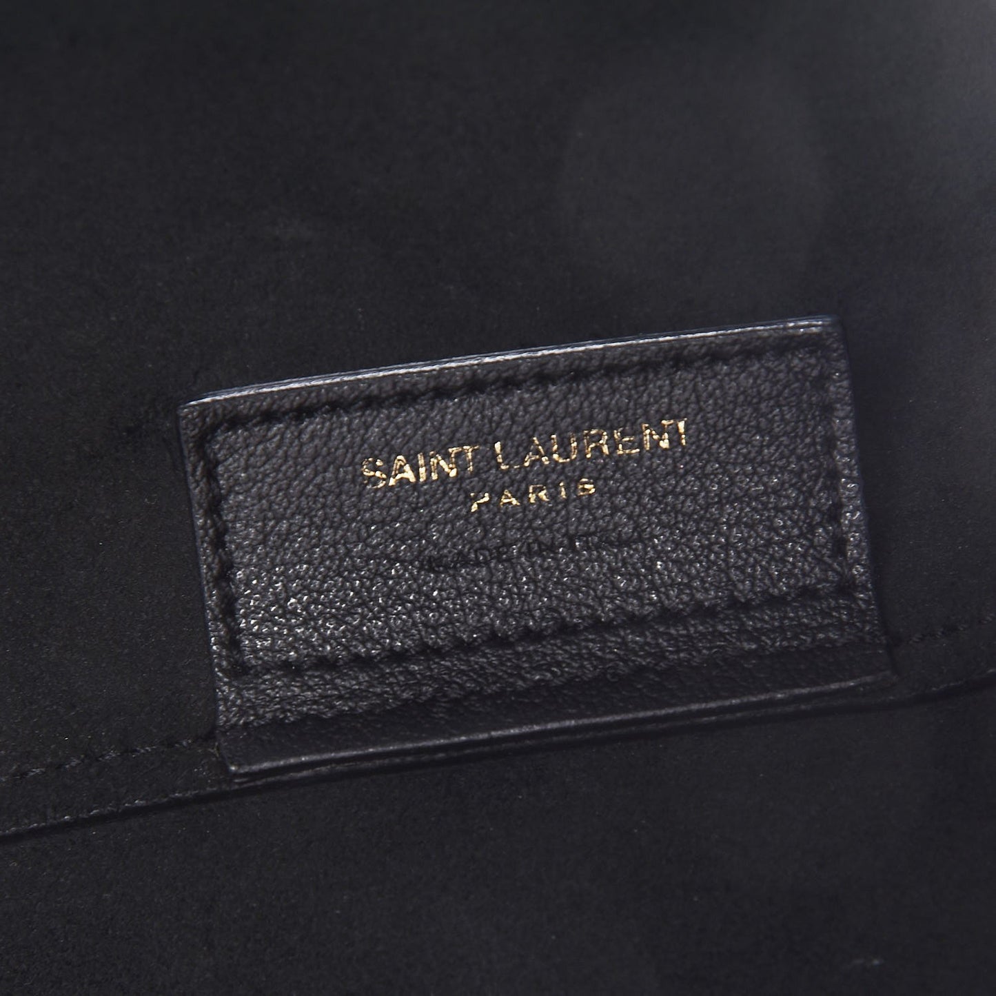 Calfskin Large Shopping Tote Black