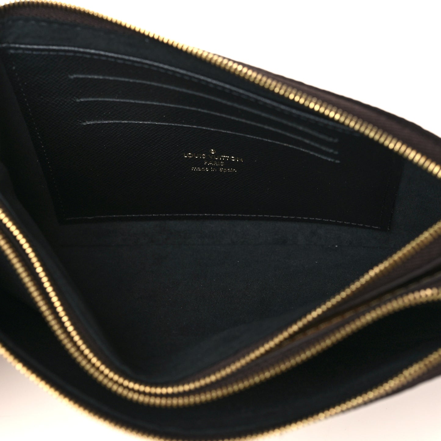 Reverse Monogram Giant Double Zip Pochette