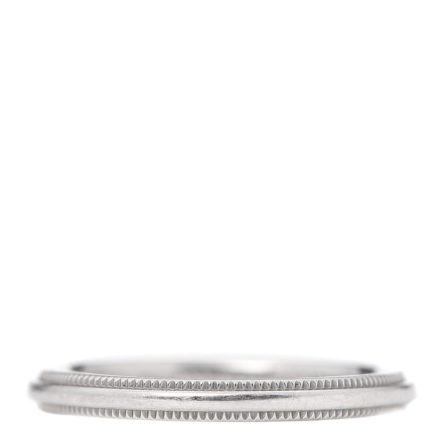Platinum 2mm Milgrain Wedding Band Ring 47 4