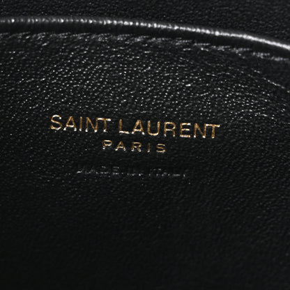 Saint Laurent Calfskin Monogram Baby Cabas Black 6 of 10