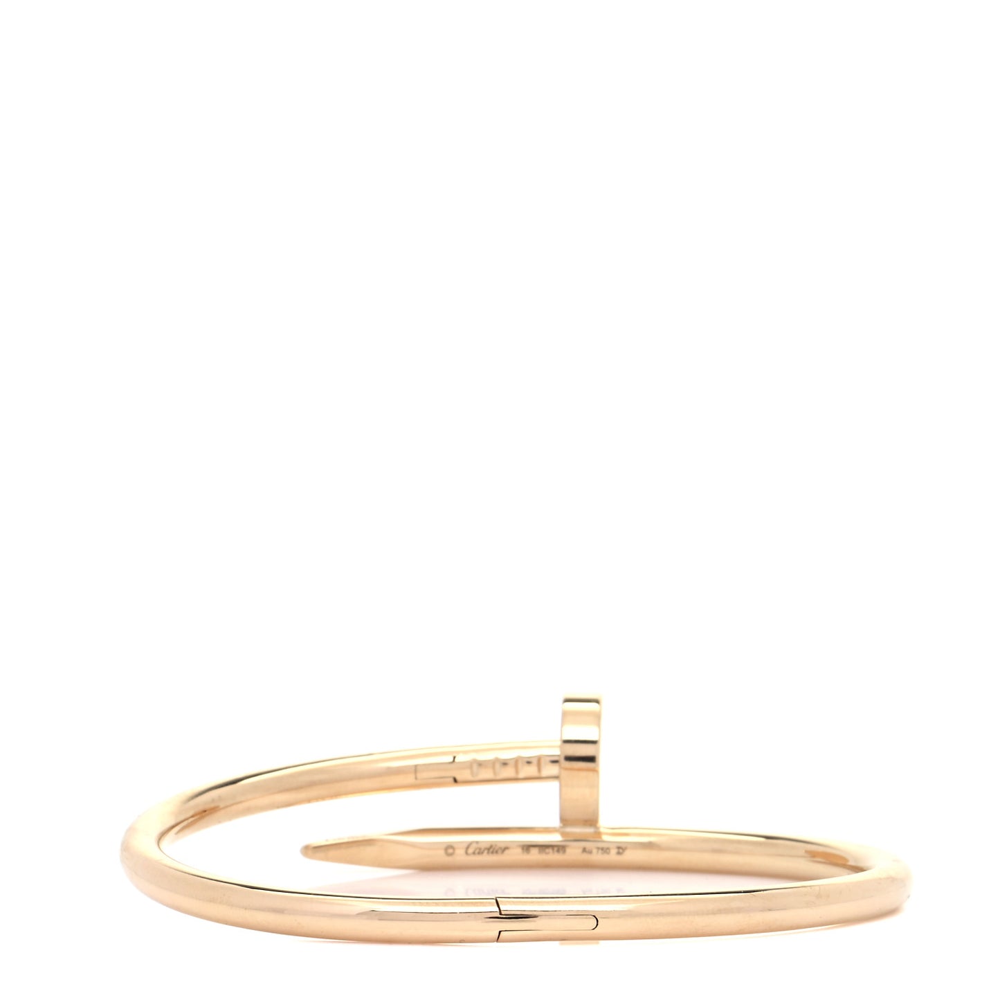 18K Yellow Gold Juste Un Clou Bracelet 16
