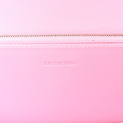 Balenciaga Calfskin Stripe Embossed Small Gossip Bag Candy Pink 6 of 9