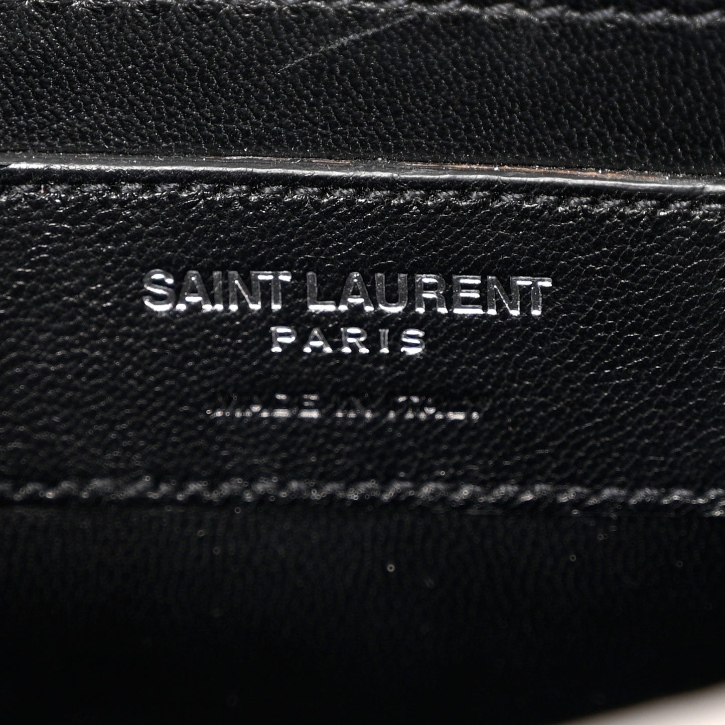 Grain De Poudre Classic Monogram Kate Clutch Souris