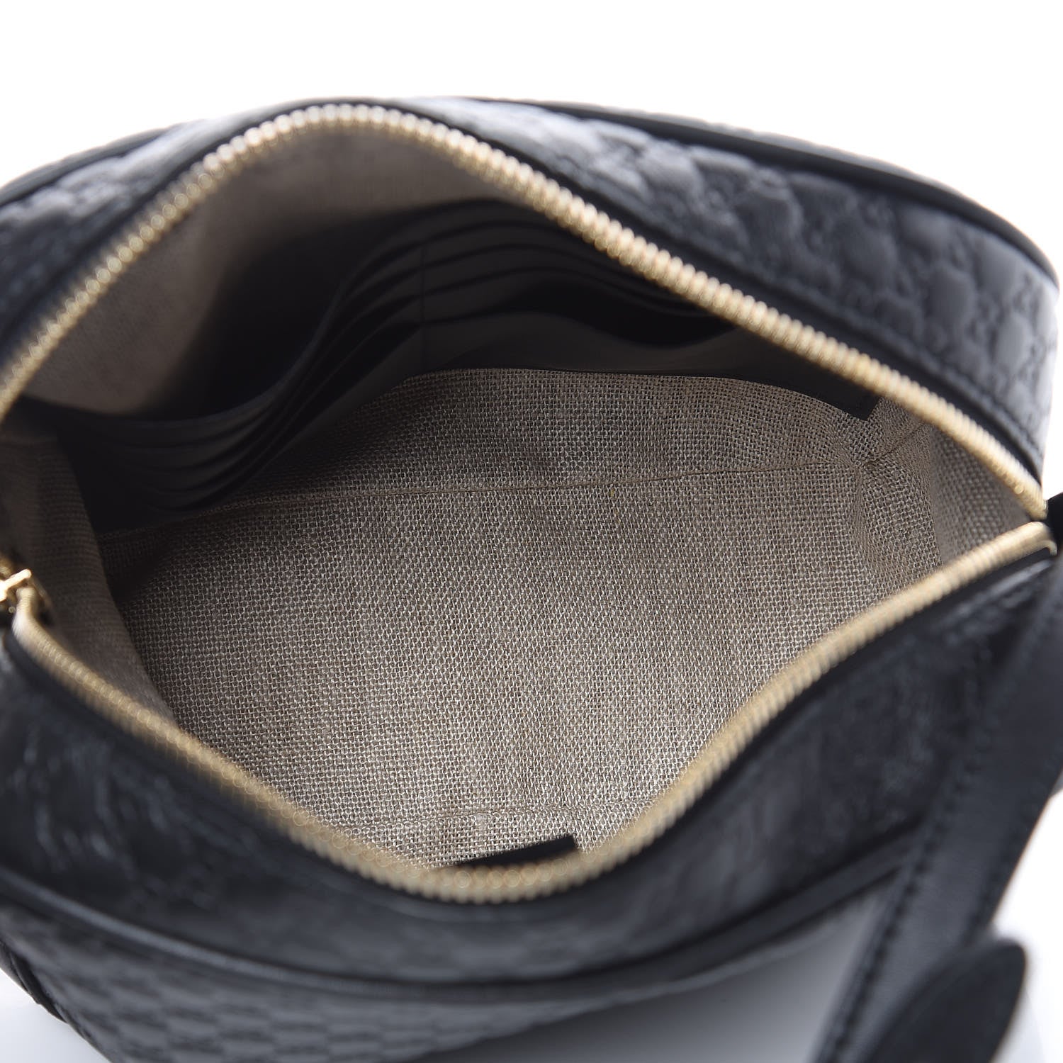 Gucci Microguccissima Mini Bree Messenger Bag Black 5 of 9