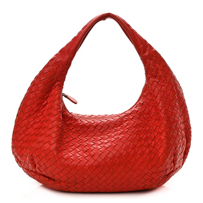 Bottega Veneta Nappa Intrecciato Medium Belly Veneta Hobo Flame 1 of 10