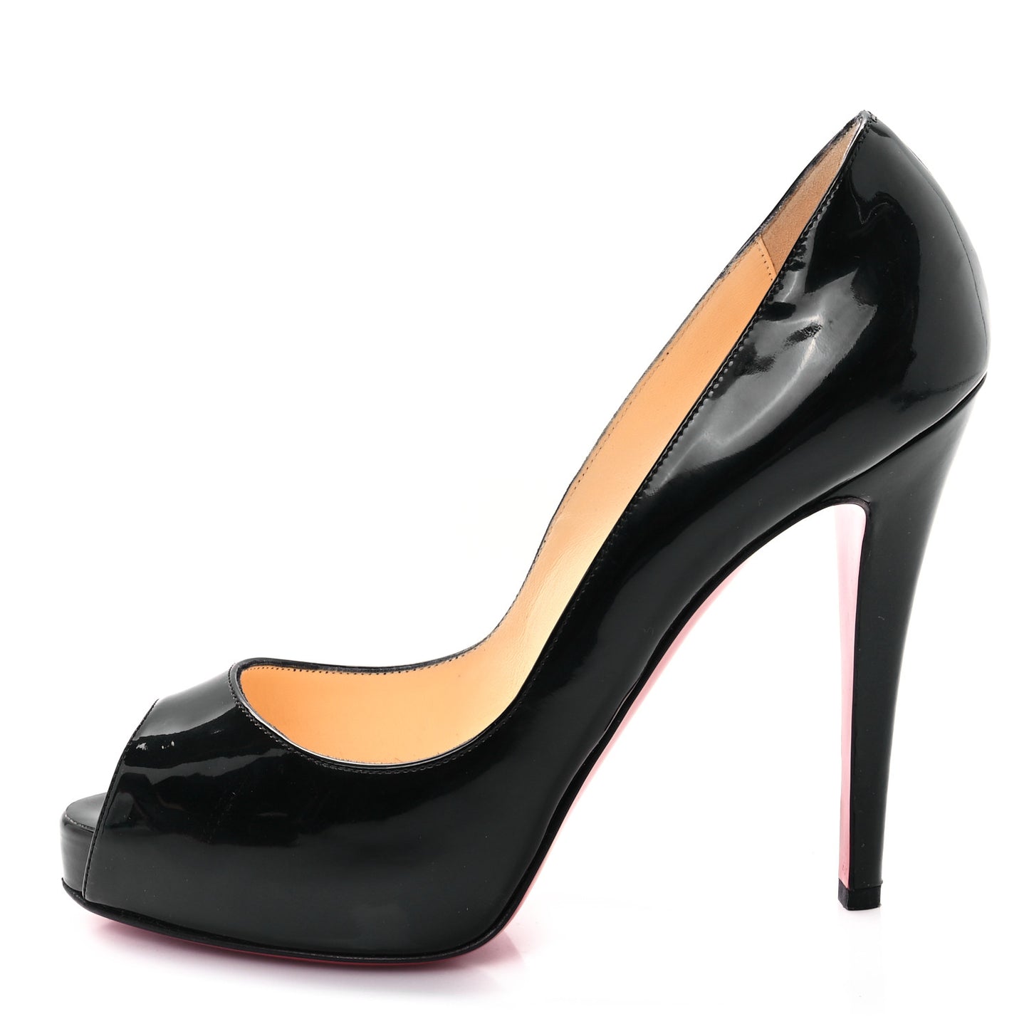 Patent New Very Prive 120 Pumps 38.5 Black