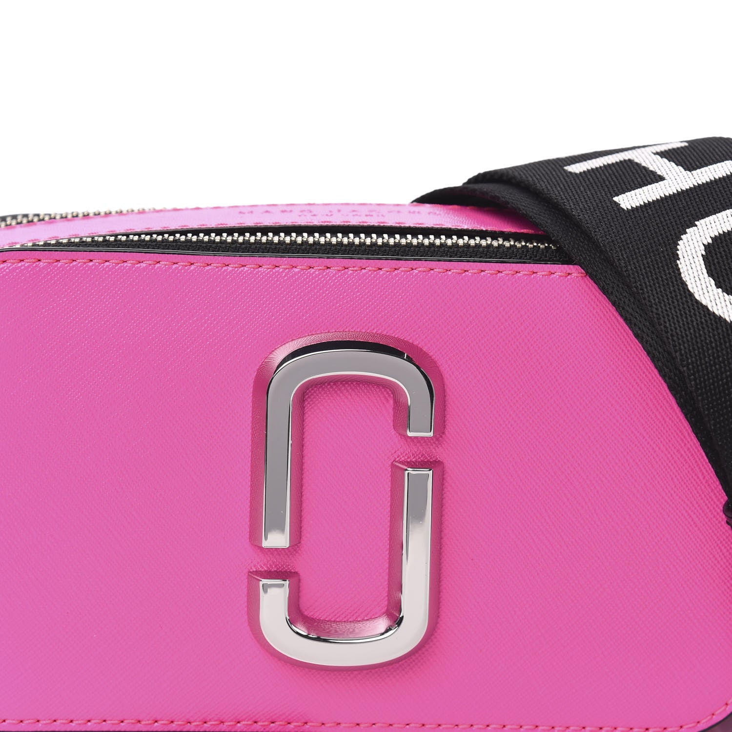 Marc Jacobs Saffiano Small Snapshot Camera Bag Pink 10 of 10