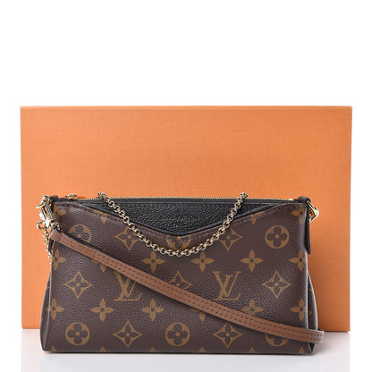 Louis Vuitton Monogram Pallas Clutch Black 11 of 11