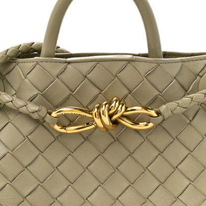 Bottega Veneta Nappa Intrecciato Small Andiamo Shoulder Bag Travertine 7 of 15
