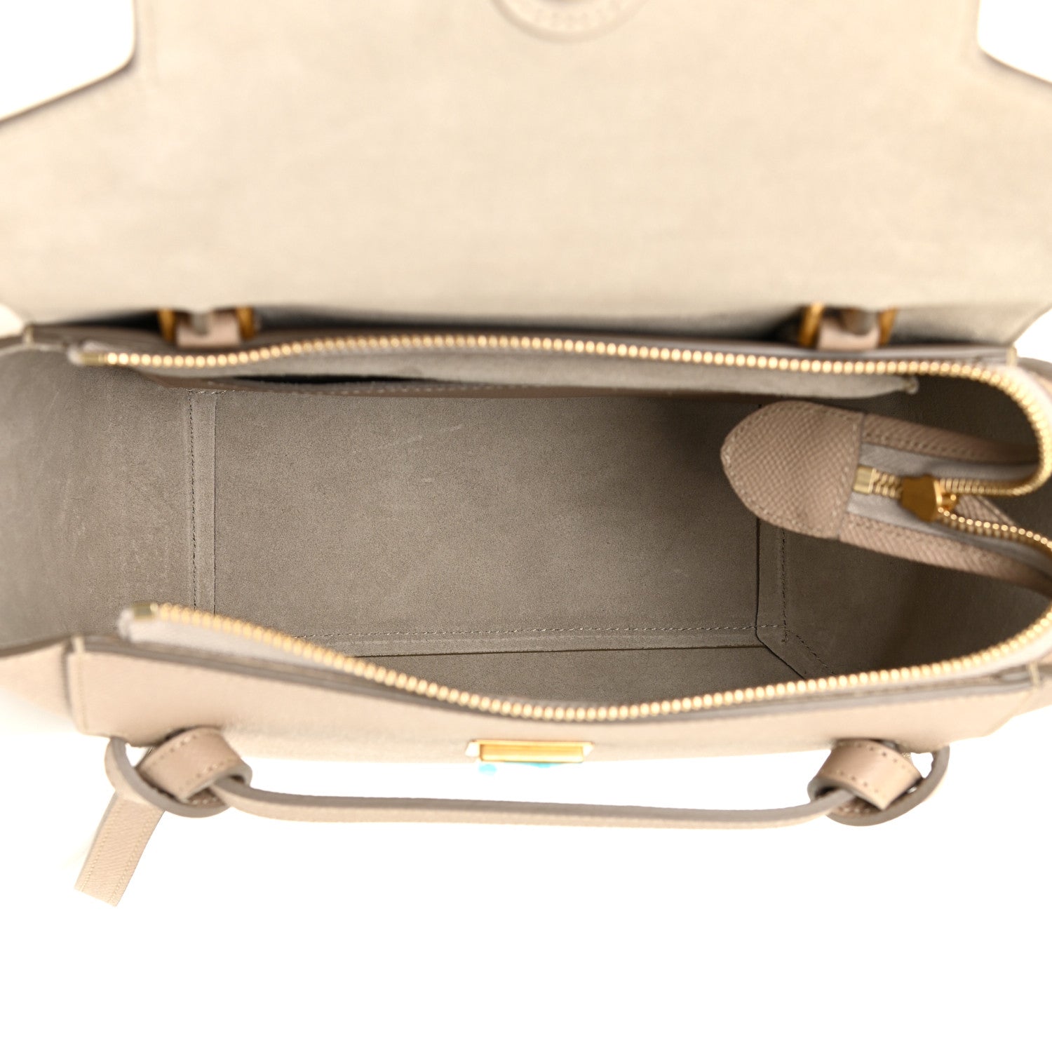 Celine Grained Calfskin Nano Belt Bag Light Taupe 5 of 10