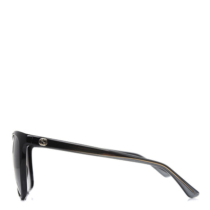 Gucci Acetate Square Frame Oversized Sunglasses GG3696/S Black 3 of 7