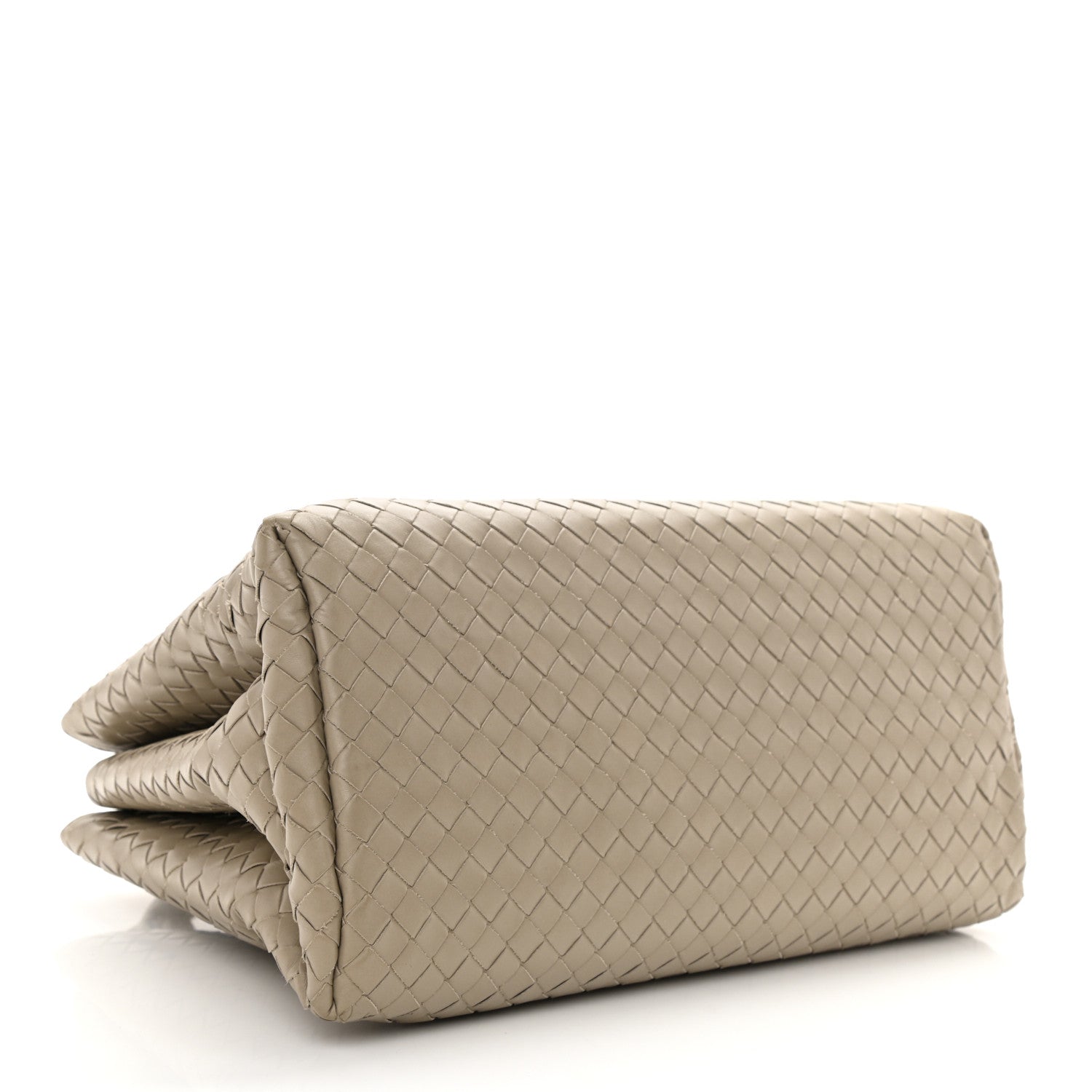 Bottega Veneta Light Calf Intrecciato Small Roma New Sand 4 of 10