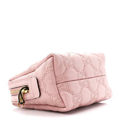 Gucci Calfskin GG Matelasse Beauty Case Perfect Pink 4 of 9