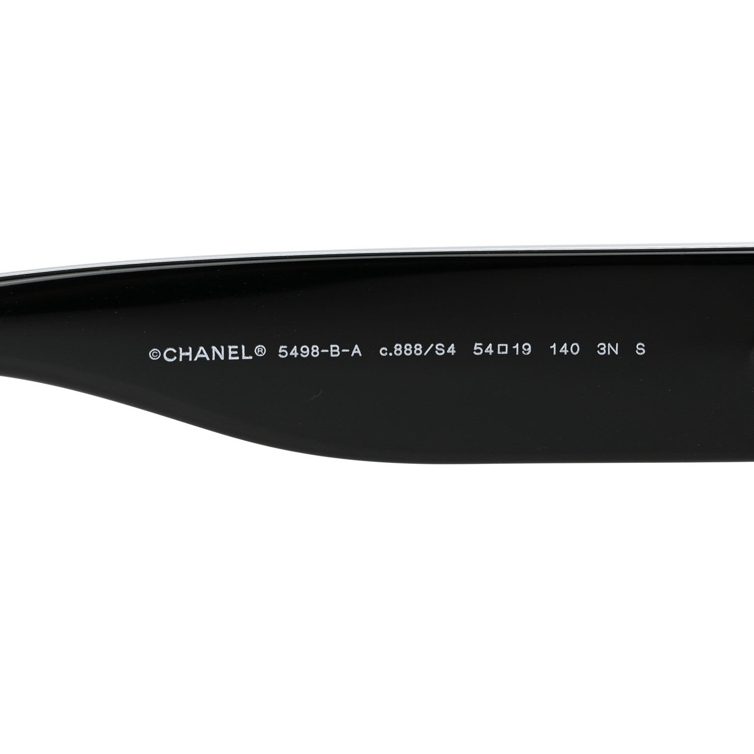Chanel Acetate Sunglasses 5498-B-A Black 5 of 7
