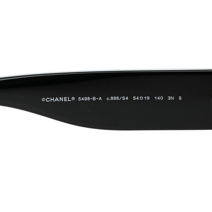 Chanel Acetate Sunglasses 5498-B-A Black 5 of 7