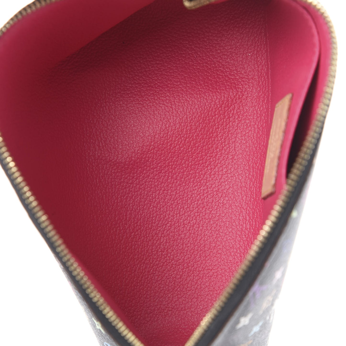 Monogram Multicolor Cosmetic Pouch Black Grenade