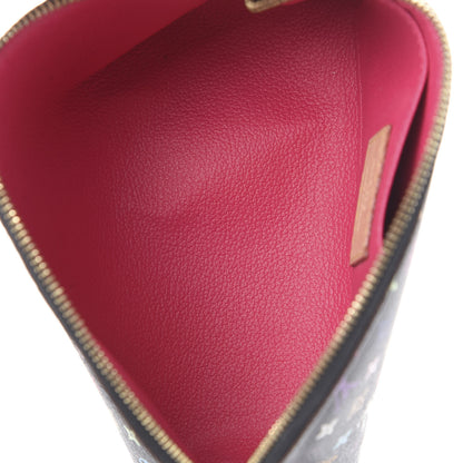 Louis Vuitton Monogram Multicolor Cosmetic Pouch Black Grenade 5 of 10